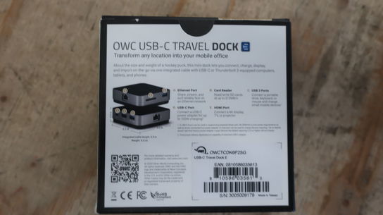 Dockingstation OWC USB-C Travel Dock