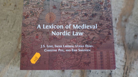 Bog "A Lexicon of Medieval Nordic Law"