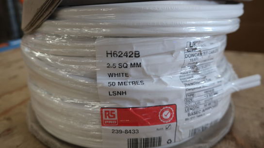 Kabel 50m x 2,5 SQ MM - type H6242B