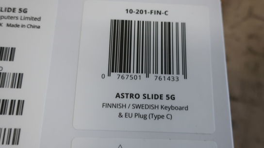 Mobiltelefon ASTRO SLIDE 5G