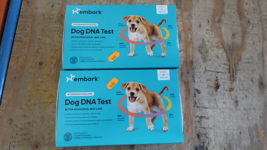 2 stk. Hunde DNA test