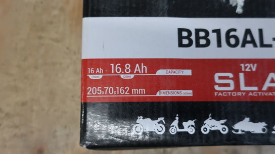 Batteri BS BATTERY BB16AL-A2