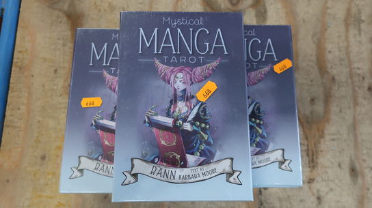 4 stk. spil "Mystical Manga Tarot"