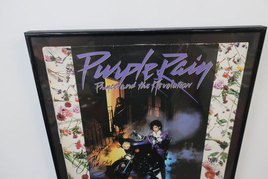 Signeret album "Prince - Purple Rain"