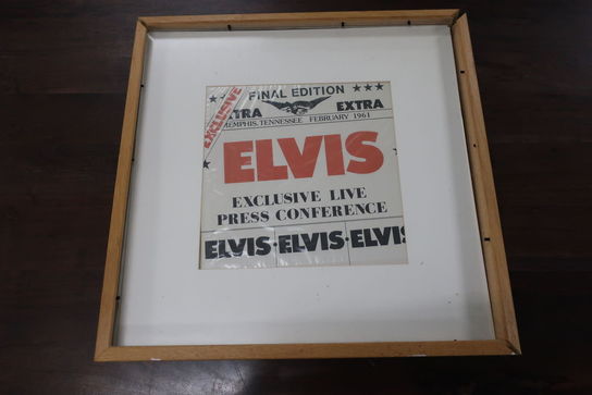 Indrammet LP "Elvis - Exclusive Live Press Conference 1961"