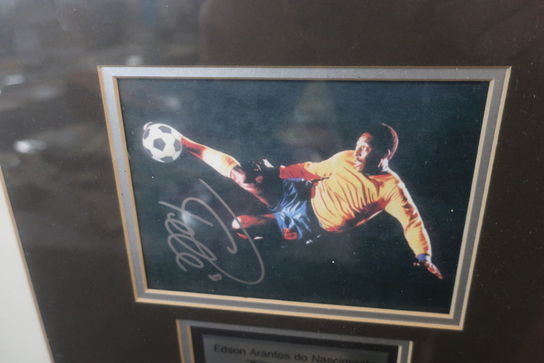 Signeret billede "Pelé"