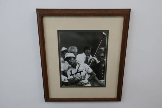 Signeret billede "Gary Player"