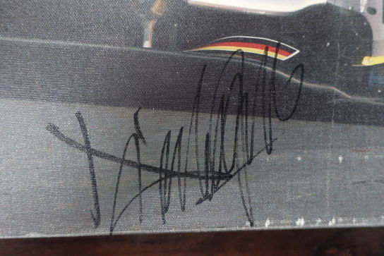 Signeret billede Le Mans 2011 "Tom Kristensen, Rinaldo Capello, Allan McNish"