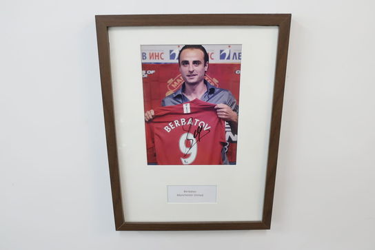 Signeret billede "Dimitar Berbatov"