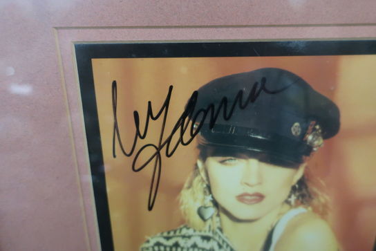 Signeret billede "Madonna"