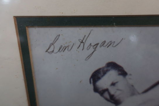 Signeret billede "Ben Hogan"