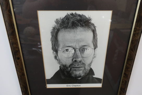 Signeret billede "Eric Clapton"