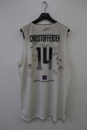 Signeret trøje "Chris Christoffersen"