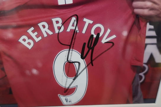 Signeret billede "Dimitar Berbatov"