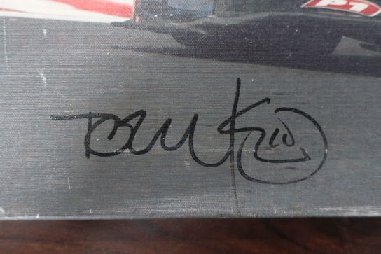 Signeret billede Le Mans 2011 "Tom Kristensen, Rinaldo Capello, Allan McNish"