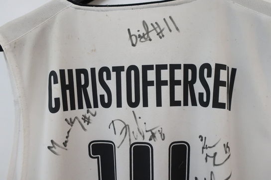 Signeret trøje "Chris Christoffersen"