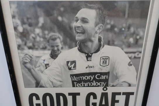 Avisforside B.T. 1998 "Godt gået Gunner"