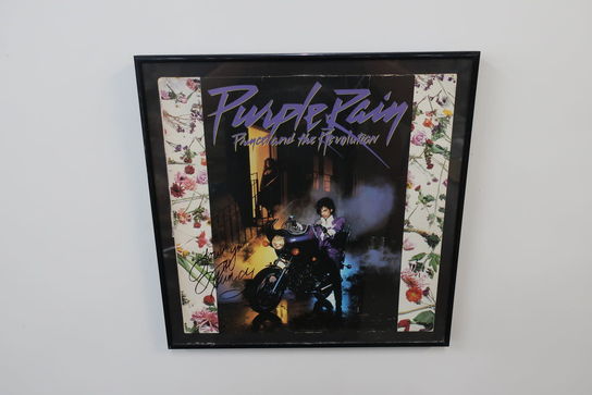 Signeret album "Prince - Purple Rain"