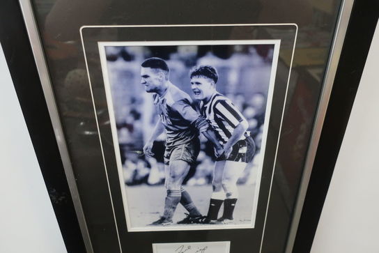 Signeret billede "Paul Gascoigne"