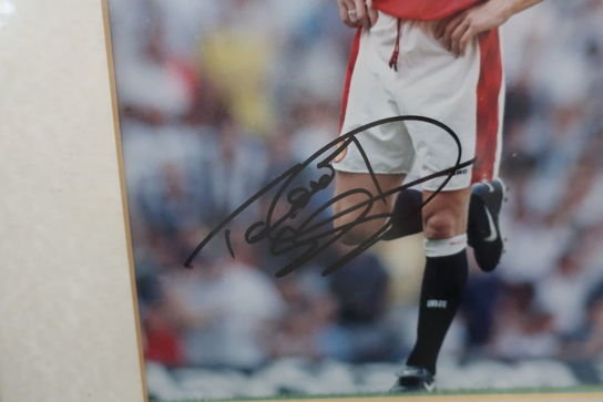 Signeret billede "Teddy Sheringham"