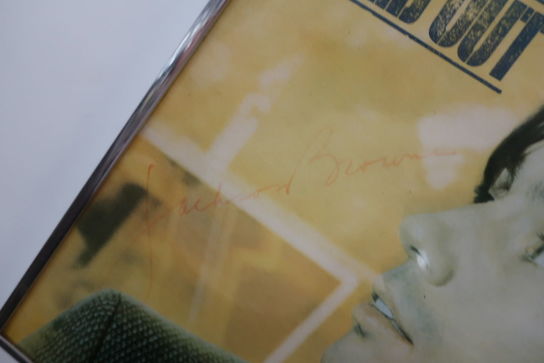 Signeret albumcover "Jackson Browne"