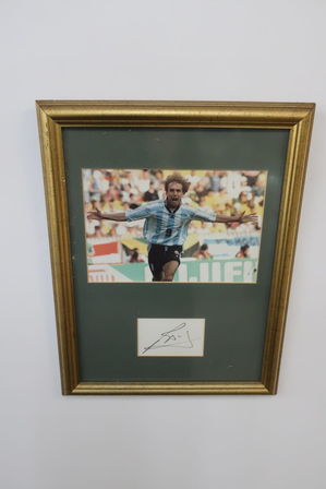 Signeret billede "Gabriel Batistuta"