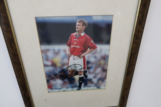 Signeret billede "Teddy Sheringham"