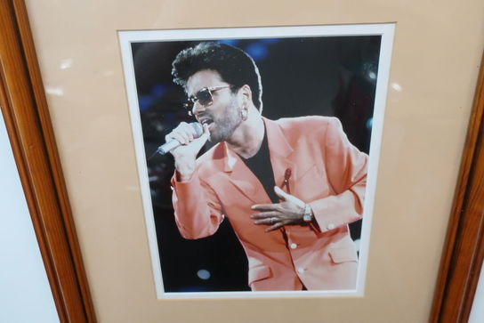 Signeret billede "George Michael"