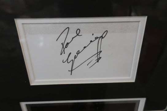 Signeret billede "Paul Gascoigne"