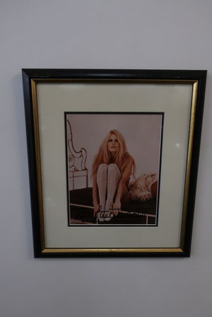 Signeret billede "Brigitte Bardot"