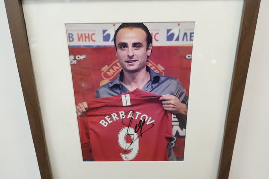 Signeret billede "Dimitar Berbatov"