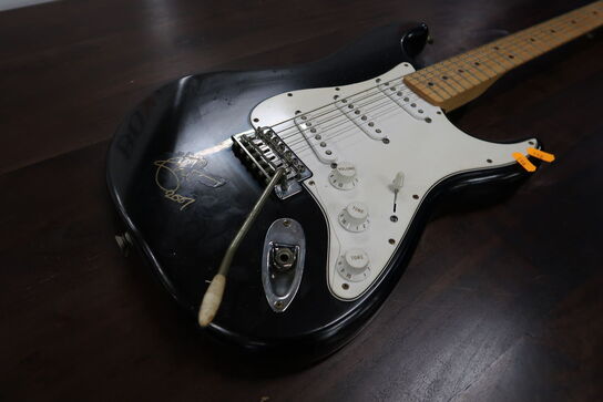 Signeret El-guitar FENDER Stratocaster (Mex) "Eric Clapton"