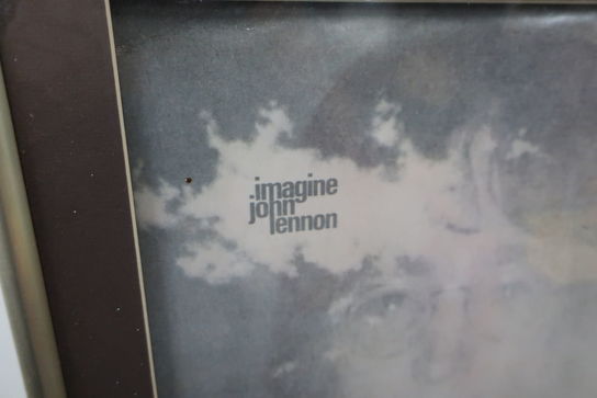 Guldplade og -single "John Lennon - Imagine""