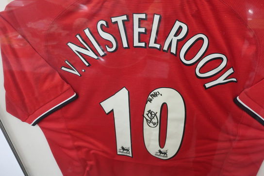 Signeret trøje "Ruud Van Nistelrooy"