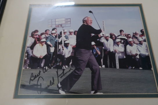 Signeret billede "Arnold Palmer"