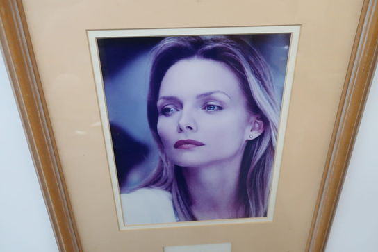 Signeret billede "Michelle Pfeiffer"