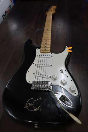 Signeret El-guitar FENDER Stratocaster (Mex) "Eric Clapton"