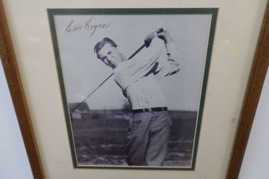 Signeret billede "Ben Hogan"