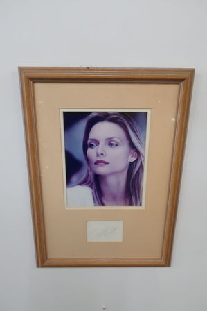 Signeret billede "Michelle Pfeiffer"