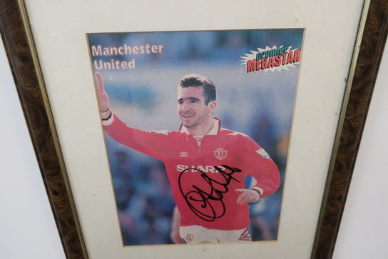 Signeret billede "Eric Cantona"