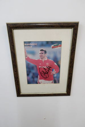 Signeret billede "Eric Cantona"