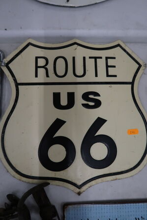 Skilt "Route 66"