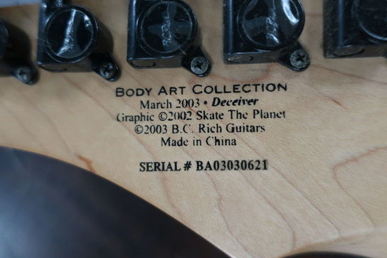 El-guitar BC Rich ASM