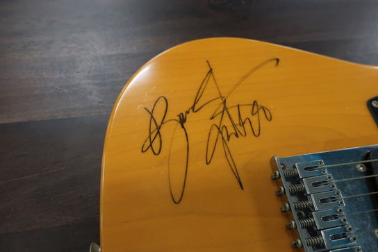 Signeret el-guitar SQUIER by Fender Telecaster "Bruce Springsteen"