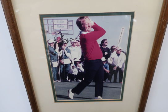 Signeret billede "Jack Nicklaus"