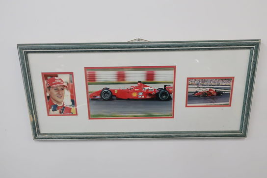 Signeret billede "Michael Schumacher"