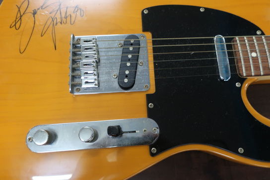 Signeret el-guitar SQUIER by Fender Telecaster "Bruce Springsteen"