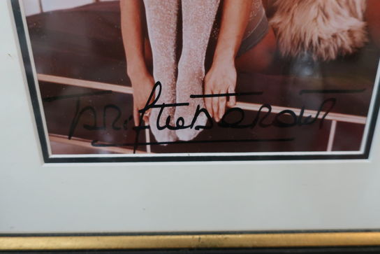 Signeret billede "Brigitte Bardot"