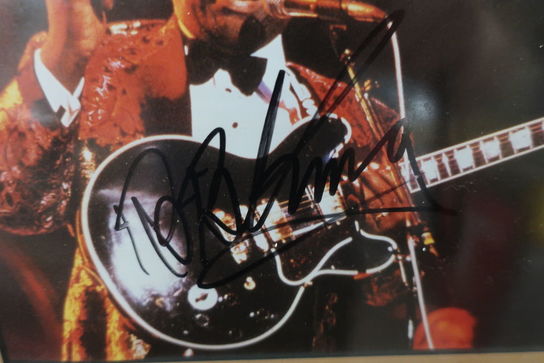 Signeret billede "B.B. King"