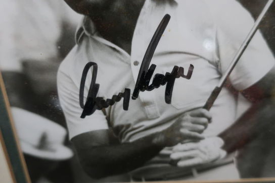 Signeret billede "Gary Player"